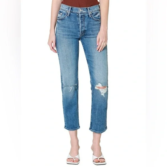 MOTHER Superior The Tomcat Jean Seriously Truce Size 29 High Rise‎ Straight Leg